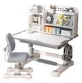Escritorio inclinable BREEZEE con silla acolchada para ninos y adolescentes altura ajustable 65 a 76 cm