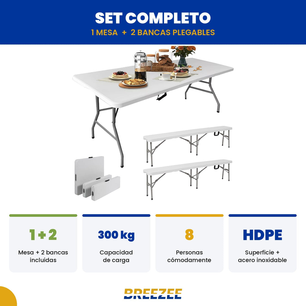 BREEZEE set completo 300kg 8 personas