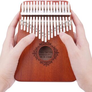 Kalimba Piano Pulgar 17 Teclas Instrumento Musical Madera