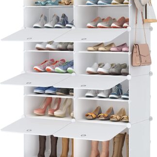 Mueble Zapatera Modular 8 Niveles Organizador Armable Multiu